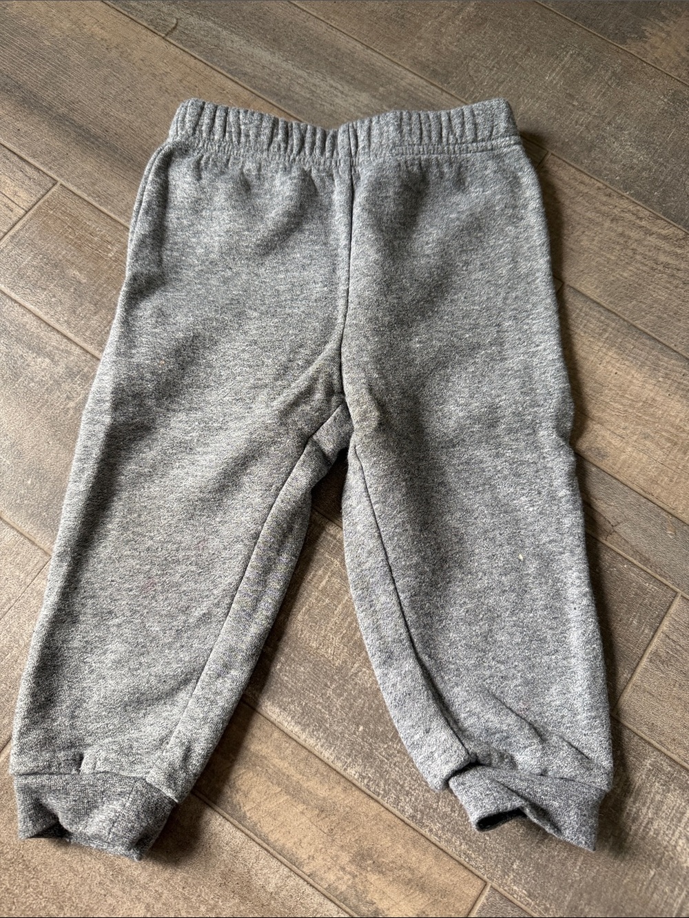 Kids Gray Fleece Sweatpants - Comfortable Everyday Bottoms